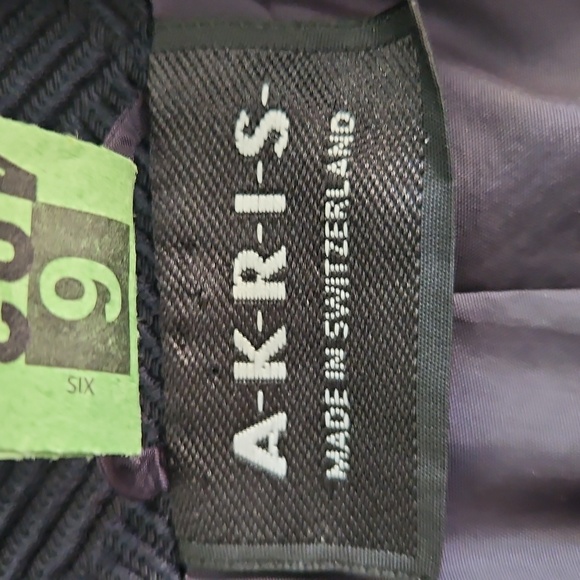 Akris Silk Wool-blend Short‎ Sleeve Blazer Jacket Pearls Twee Luxury Size 10 - Picture 12 of 14